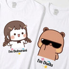 Dudu Buburani Couple Tees (Pack of 2) 👑