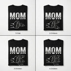 Personalized Fist Bump Family T-Shirt with Kids Names