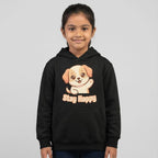 Set of 2 Be Kind & Stay Happy Kids Hoodie