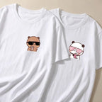Dudu Bubu Cool Couple Tees 😎 (Pack of 2)