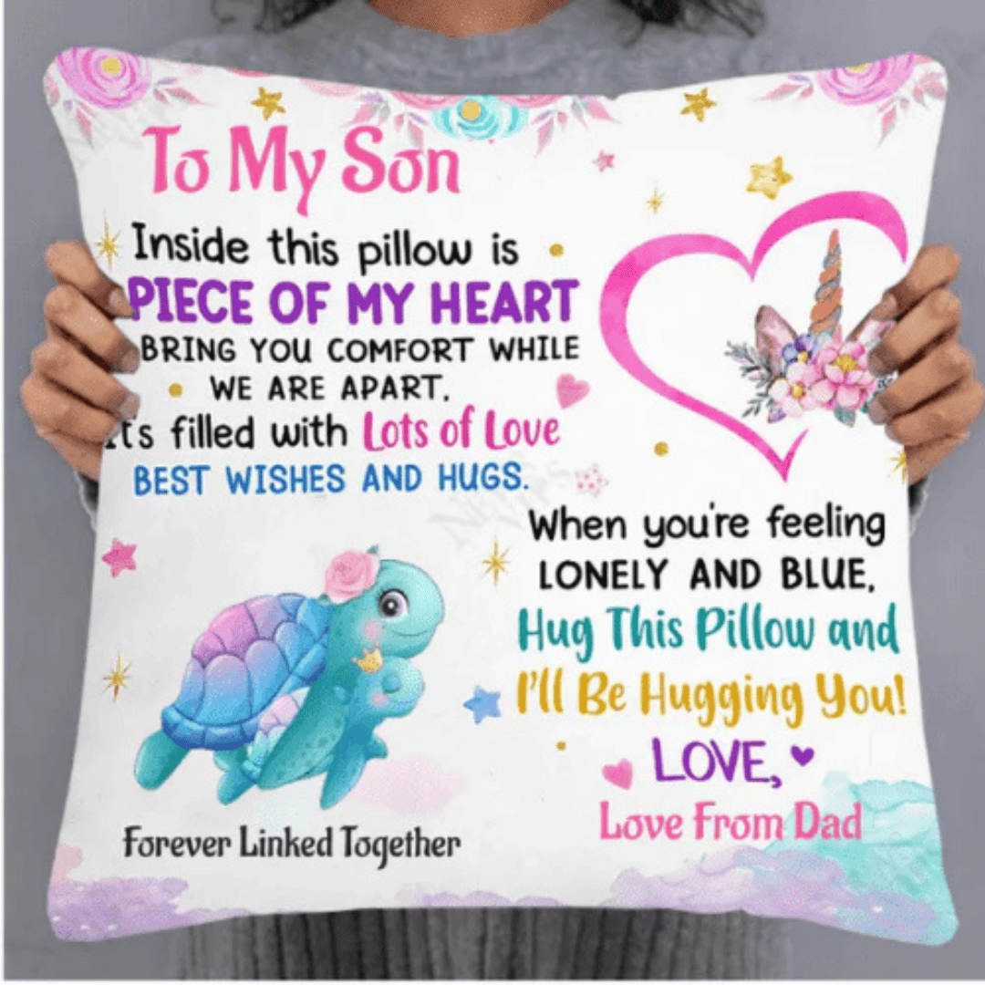 Hug in a Pillow: A Parent's Love for Their Child