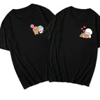 Dudu Bubu Couple Tees  (Pack of 2)  💛