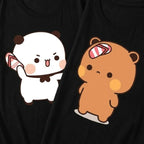 Dudu Bubu Cute Chaos Tees 🩹(Pack of 2)