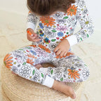 Magic Coloring Pajama Set – Top, Bottom & 12 Washable Markers for Kids