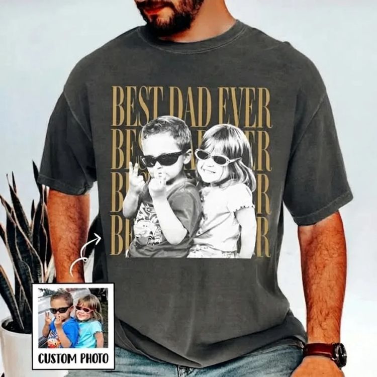 Custom Photo T-Shirt – Personalized Name & Picture