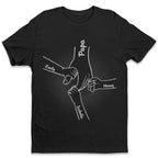 Hand In Hand T-Shirt – Personalized with Kids' Names