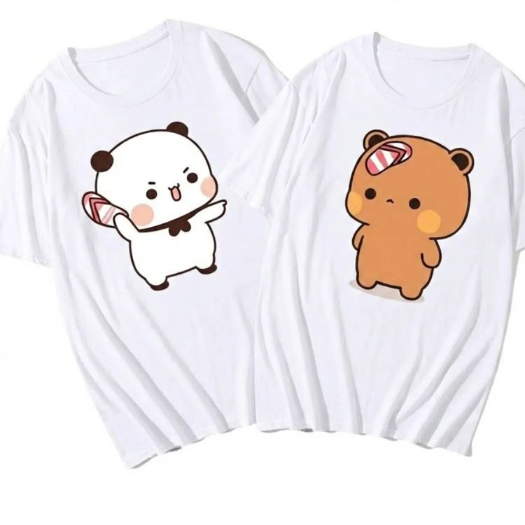Dudu Bubu Cute Chaos Tees 🩹(Pack of 2)