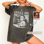 Vintage Custom Photo & Year Unisex T-Shirt