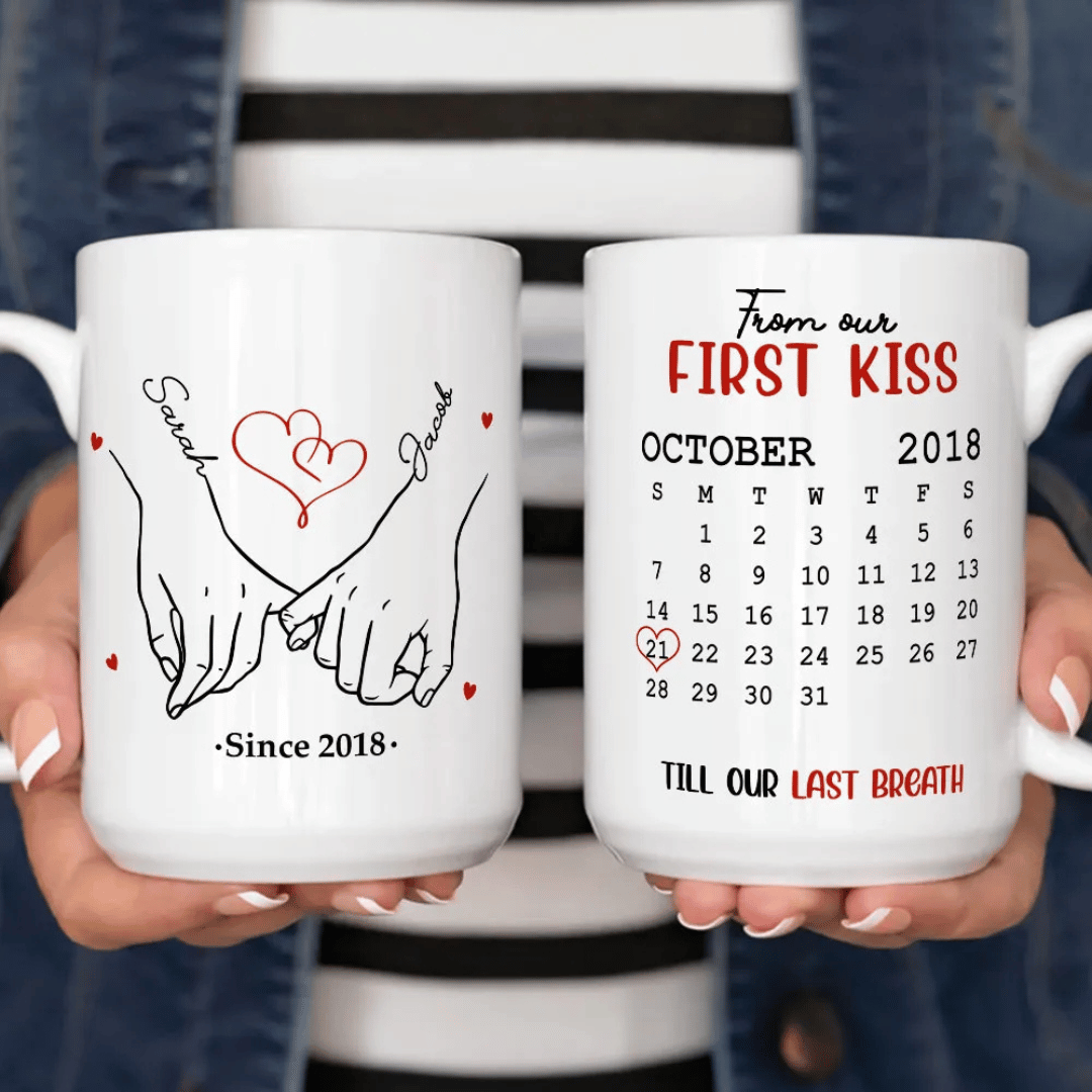 Forever And Always - Personalized Custom Coffee Mug