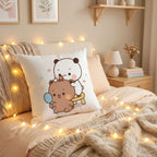 Pampered Bear Salon Cushion Cover C5