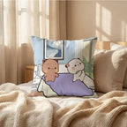 Cozy Bedroom Bears Cushion Cover C8