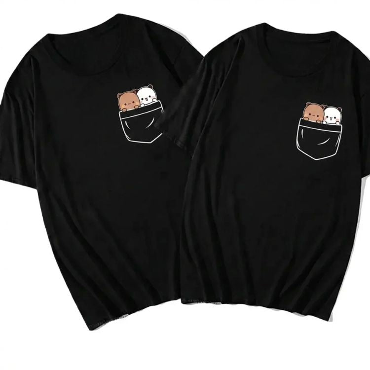Dudu Bubu Pocket  Tees (Pack of 2) 👑