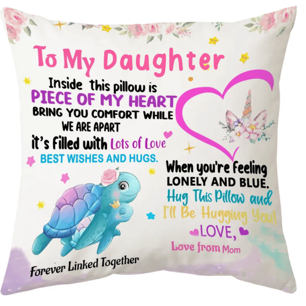 MG184_A Hug from Mom & Dad – Emotional Kids Pillow Cover