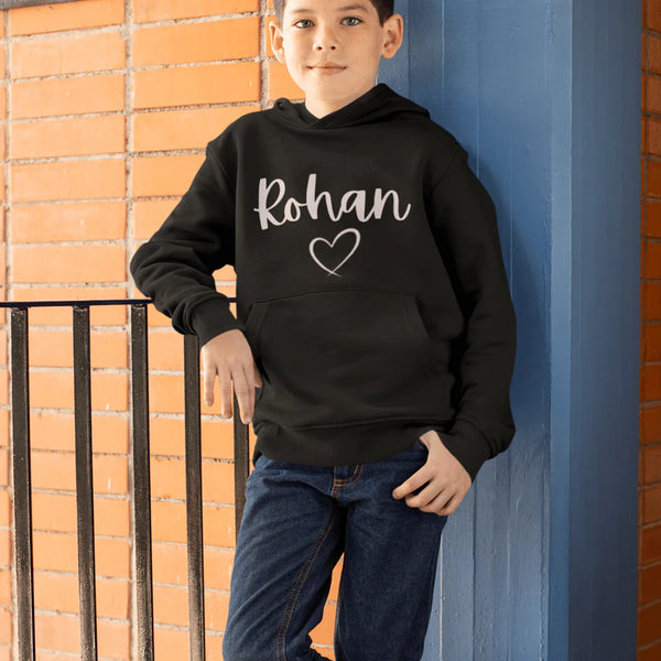 Personalized unisex childrens hoodie