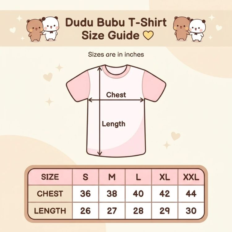 Dudu Buburani Couple Tees (Pack of 2) 👑