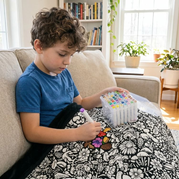 ColorCraft Blanket – Turn Screen Time Into Family Time