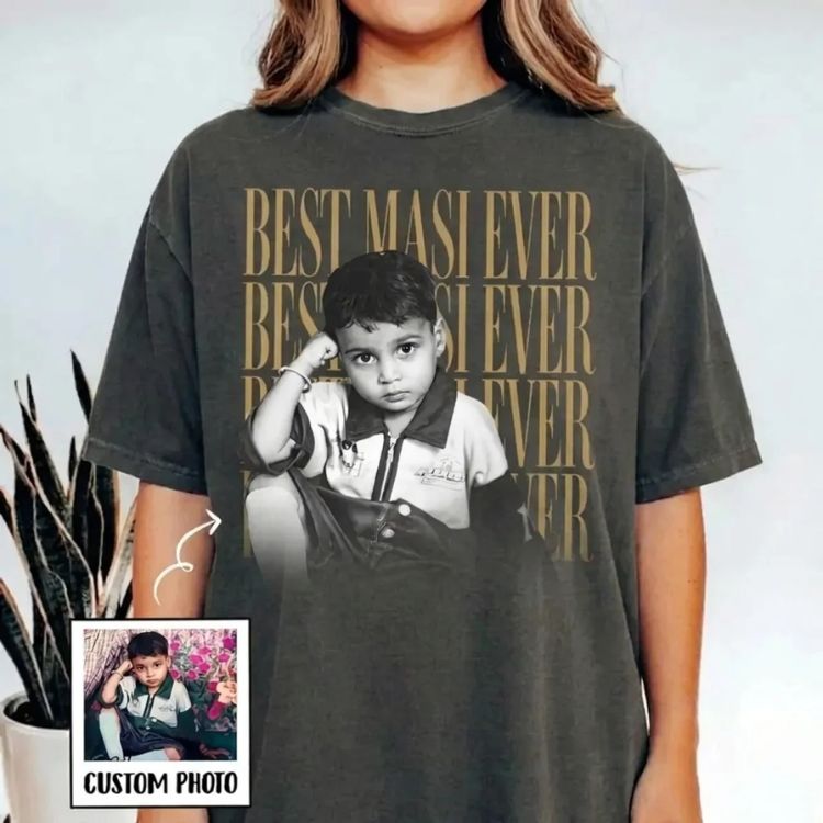 Custom Photo T-Shirt – Personalized Name & Picture