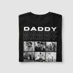 Personalized Photo Collage T-Shirt – Papa, Daddy, Mummy or Any Name