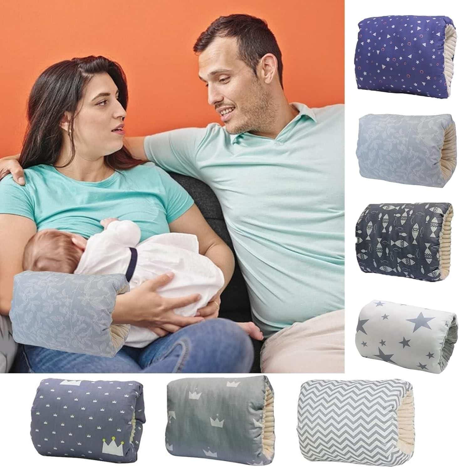 Cozie Cradle Baby Pillow, Cozie Cradle Baby Nursing Pillow, Cozy Cradle Pillow-Feeding Pillow_MG231