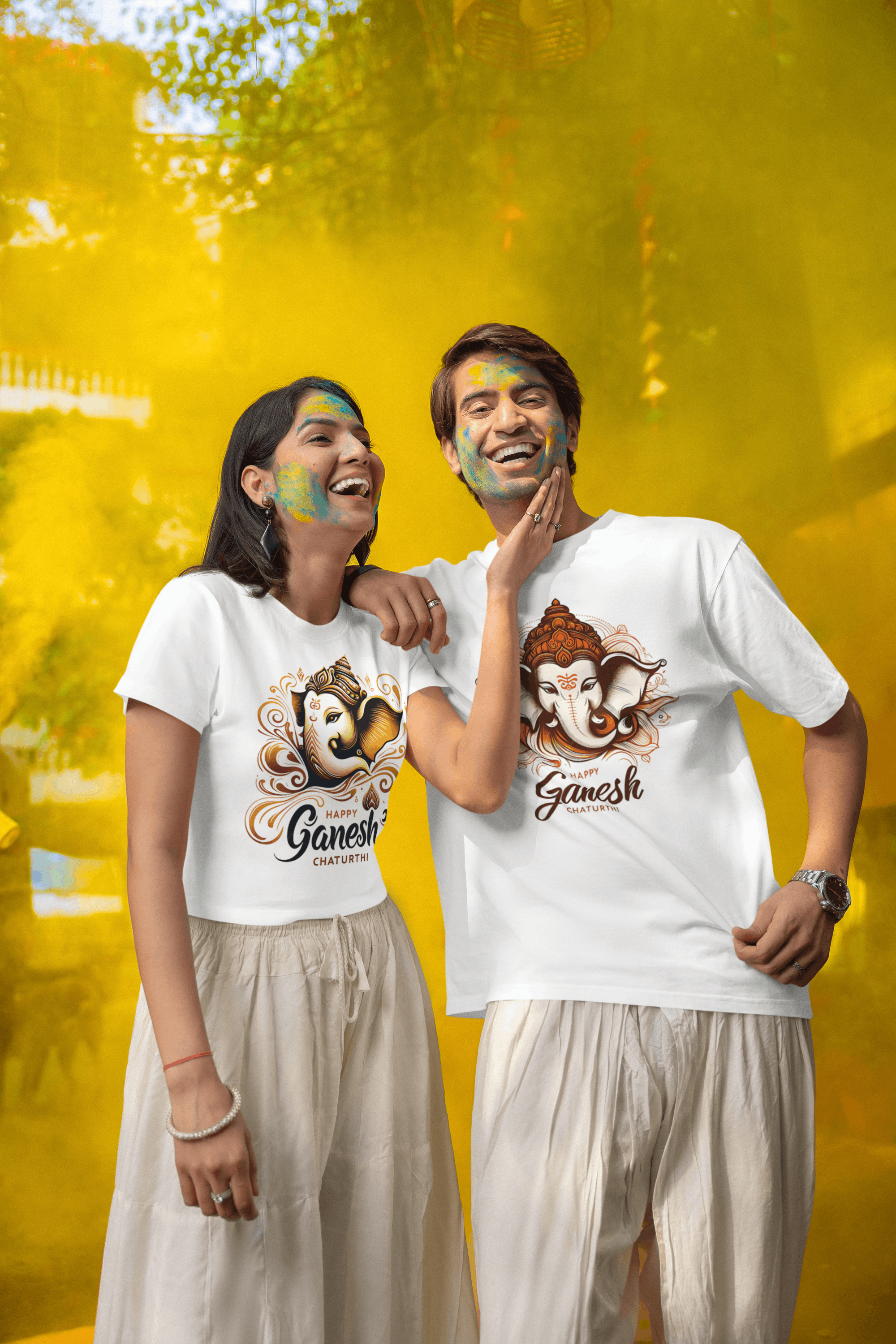 Customizable Ganesh utshab tshirt for all
