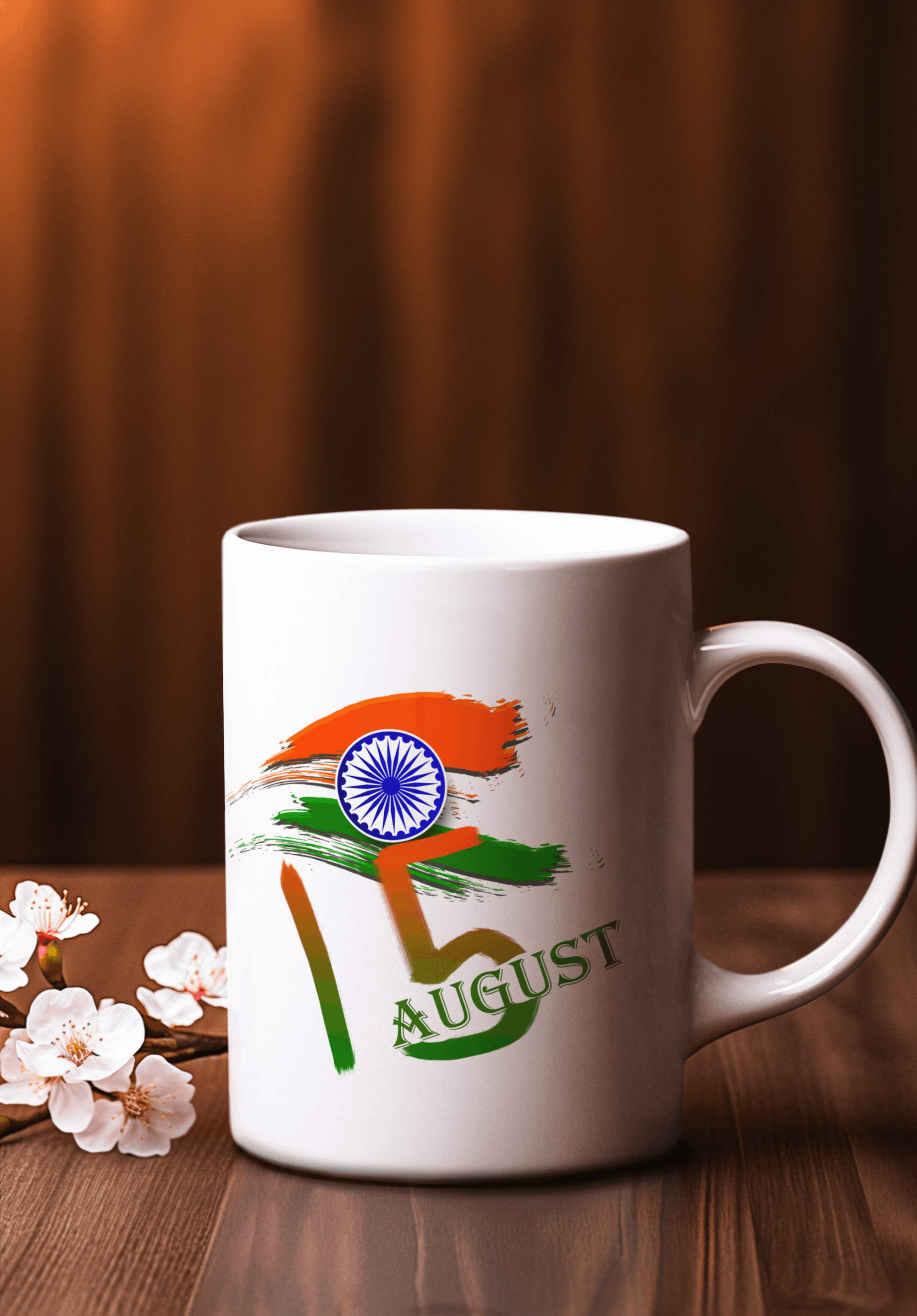 Customizable mug for Independence day