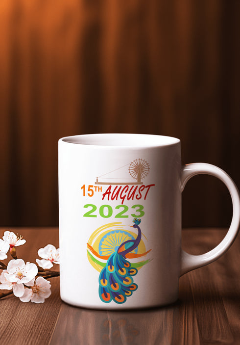 Customizable mug for Independence day India