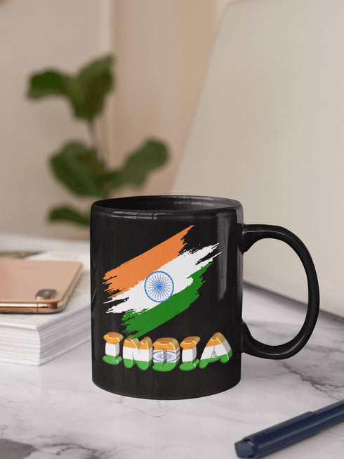 Customizable mug for Independence day of india