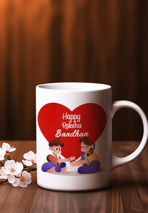 Customizable mug for Rakhi 2024