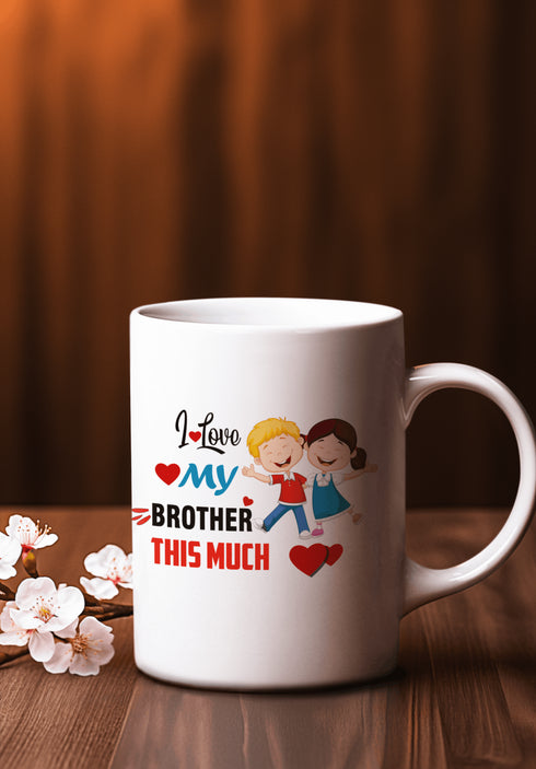 Customizable mug for Rakhi