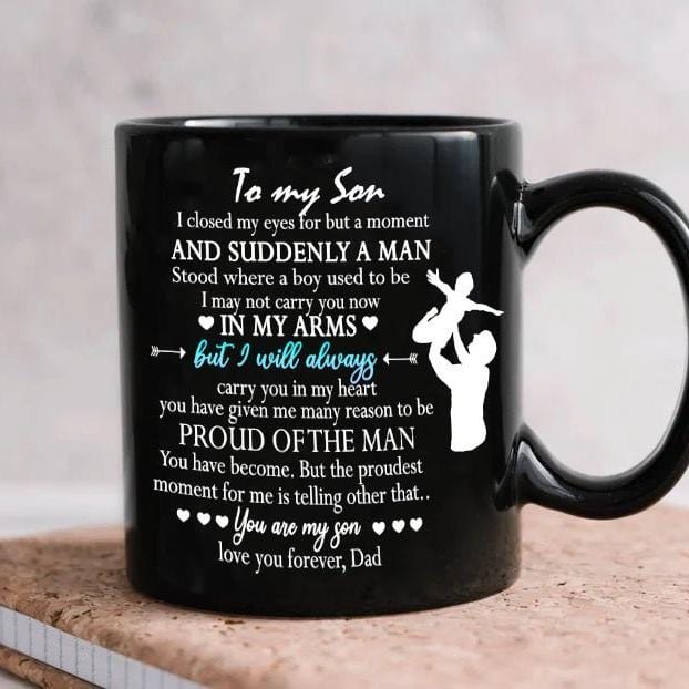MG160D_To My Son/Daughter -Coffe Mug Gift from Mom and Dad - ArniArts ArniArtsMG161_To My Son -Coffe Mug Gift from Mom and Dad - ArniArtsArniArtsMG160_To My Son -Coffe Mug Gift from Mom and Dad - ArniArts ArniArts MG160_To My Son -Coffe Mug Gift from Mom and Dad