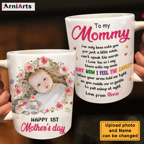 First Mother's Day Elephant Mug_MG239