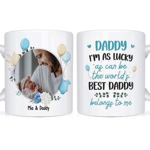 Gift For New Daddy Ceramic Mug_MG245 