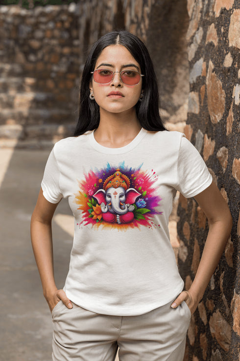 Happy Ganesh chaturthi tshirt for boys and girls