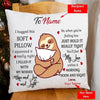 I Hugged This Soft Personalised Pillow - ArniArts ArniArts I Hugged This Soft Personalised Pillow