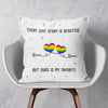 MG124_Every Love Story Pillow Case - ArniArts Mekanshi IndiaMG124_Every Love Story Pillow Case