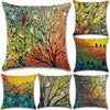 MG126_Decorative Throw Pillow Covers for Indoor and Outdoor Decoration set of 5 - ArniArts Mekanshi IndiaMG126_Decorative Throw Pillow Covers for Indoor and Outdoor Decoration set of 5
