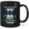 MG134_I am the storm - Never Underestimate ceremic black Mug