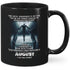 MG134_I am the storm - Never Underestimate ceremic black Mug