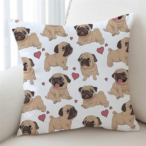 MG136_Lovely Pug Cute sofa Cushion Case - ArniArts Mekanshi IndiaMG136_Lovely Pug Cute sofa Cushion Cover - ArniArts Mekanshi IndiaLovely Pug Cute sofa Cushion Cover-Mekanshi