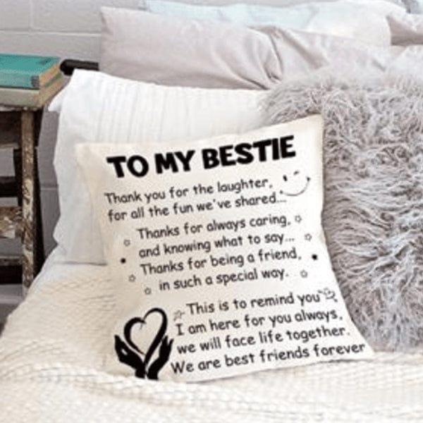 MG143_To My Bestie - We Are Best Friends Forever - Pillow Case 