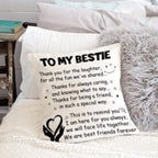 MG143_To My Bestie - We Are Best Friends Forever - Pillow Case 