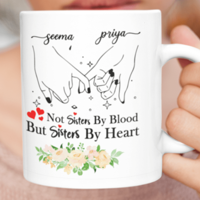 MG190_Personalized To My Bestie Coffee Mug - ArniArts ArniArts MG190_Personalized To My Bestie Coffee Mug