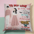 MG207_To My Love Couple Cushion Cover Only - ArniArts Mekanshi IndiaMG207_To My Love Couple Cushion Cover Only