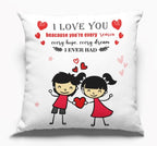 MG217_I Love You Cushion Cover Only 