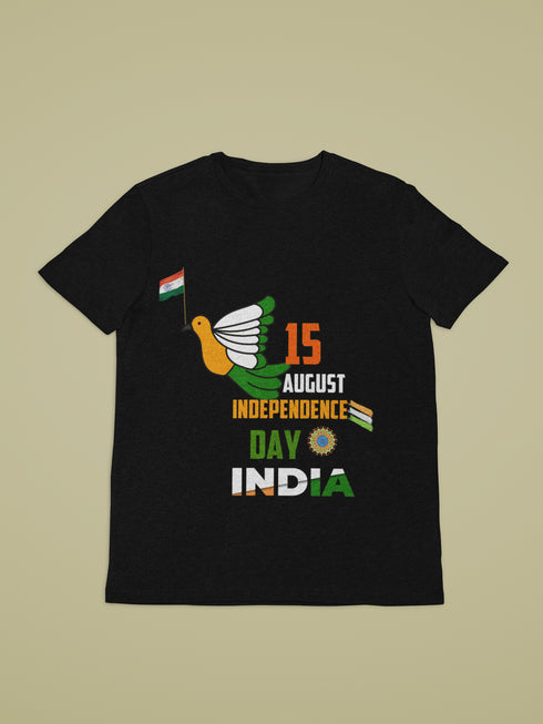 Proud Indian tshirt black_MG300