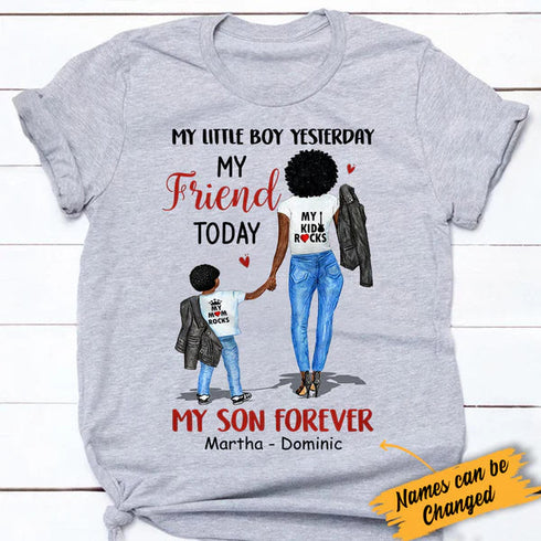 Mom And Son Forever T Shirt_MG241