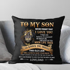 MG103_Never Forget I Love You - Pillow Cover - ArniArts Mekanshi indiaMG103_Never Forget I Love You - Pillow Cover