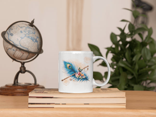 Personalized Krishna janmashtami mug 