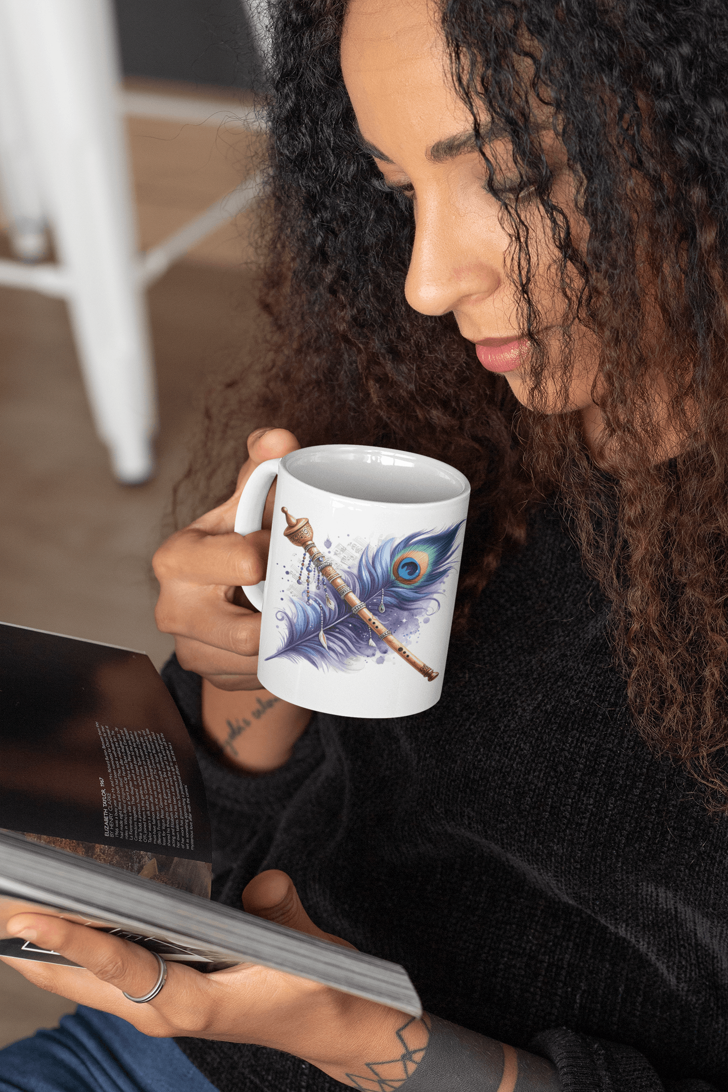 Personalized Krishna janmashtami mug