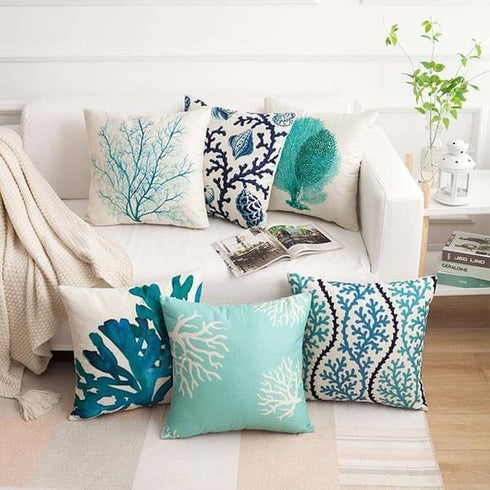 Set of 5 Decorative Pillow Cover MG122_ - ArniArts Mekanshi IndiaSet of 5 Decorative Pillow Cover MG122_